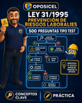 OPOSICEL: portada de Ley 31/1995: Prevención de Riesgos Laborales