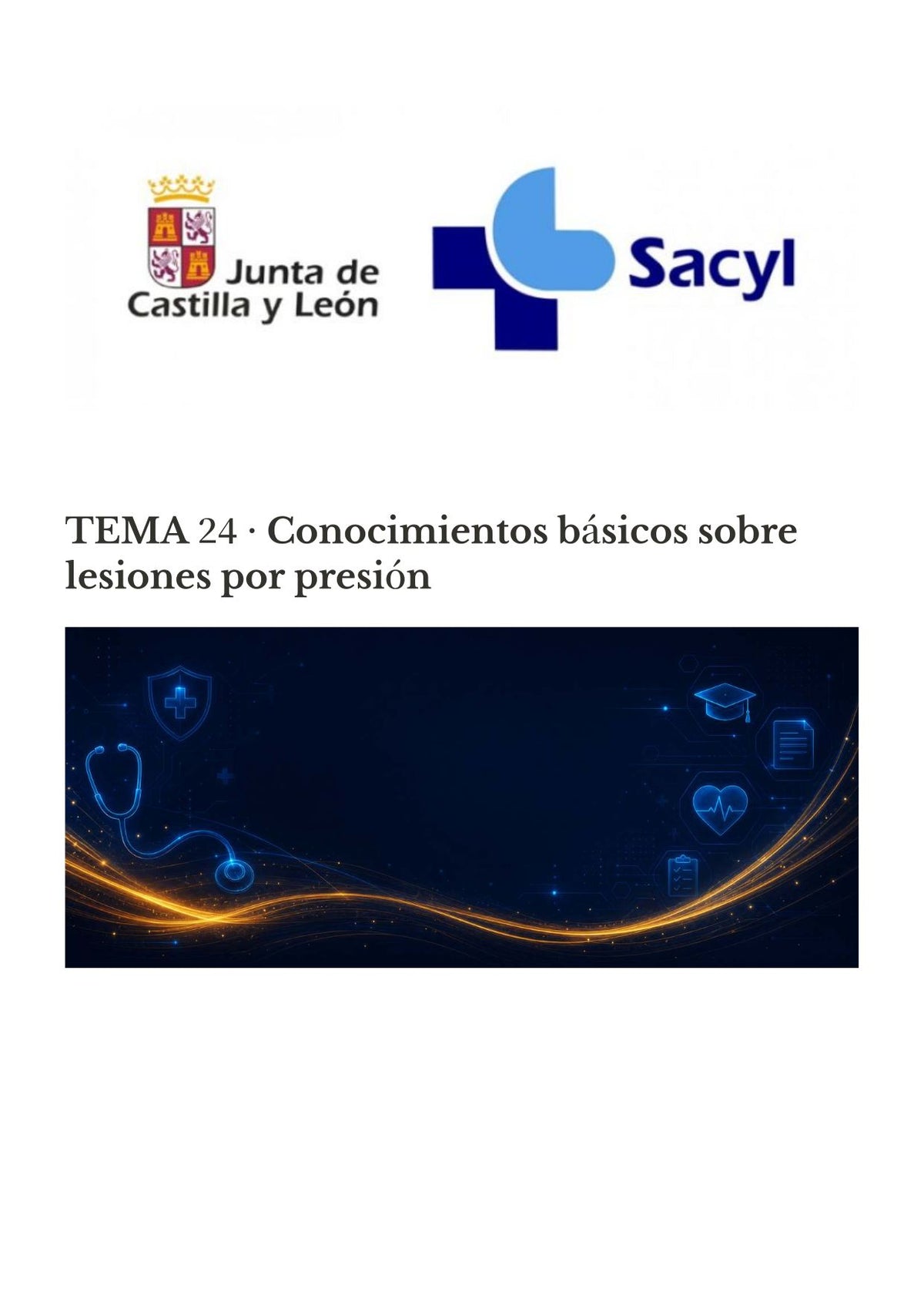 TCAE SACYL: Úlceras por presión