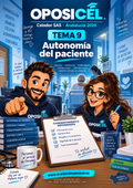 OPOSICEL · Celador SAS Andalucía 2026 · Tema 9: Autonomía del paciente · George y Ro · PDF descargable.