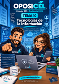 OPOSICEL · Celador SAS Andalucía 2026 · Tema 10: Tecnologías de la información · George y Ro · PDF descargable.
